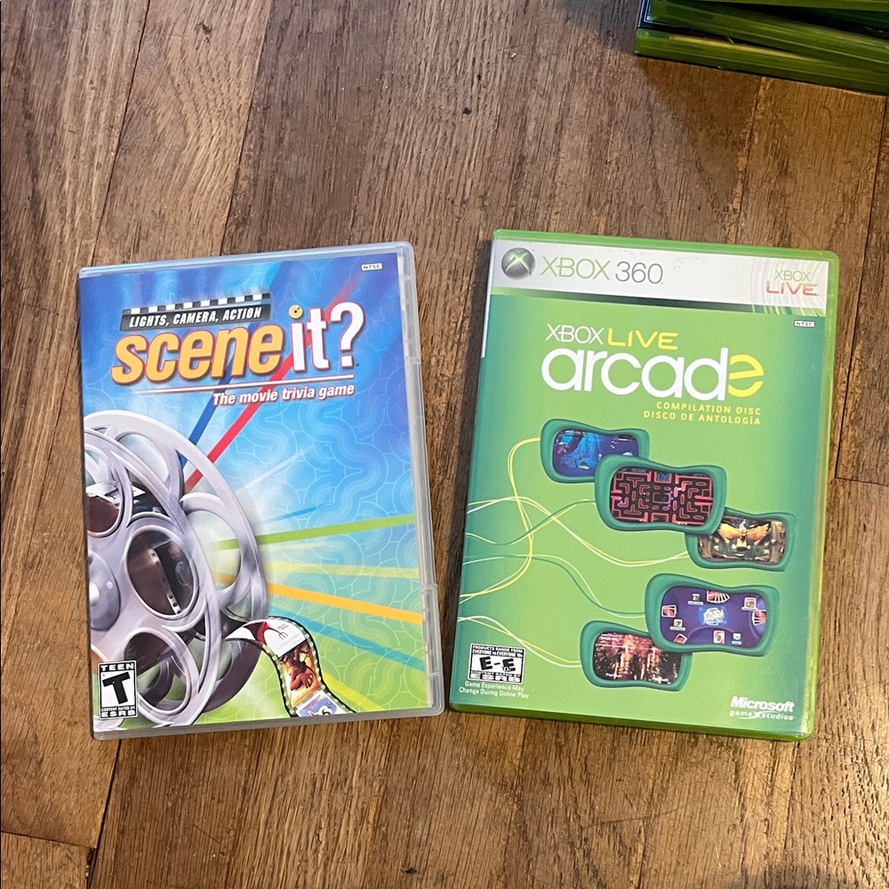 Microsoft Xbox 360 Arcade (Green) - Xbox Live Arcade Compilation